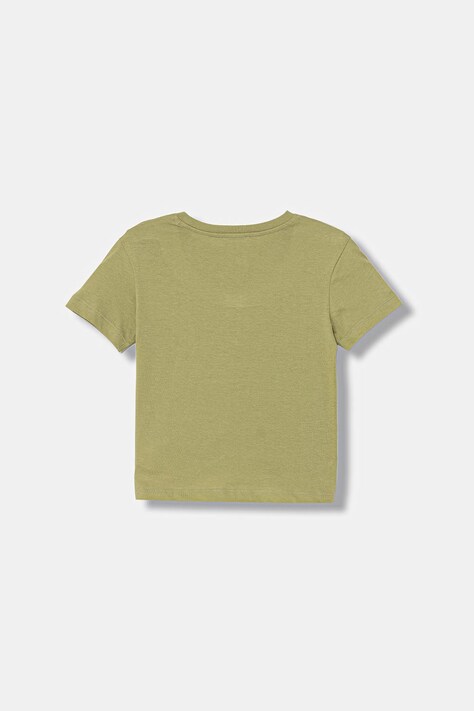United Colors of Benetton футболка дитяча бавовняна — SS26-TSB0HT, зелений — фото 2