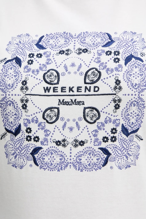 Бавовняна футболка Weekend Max Mara WEST — фото 5