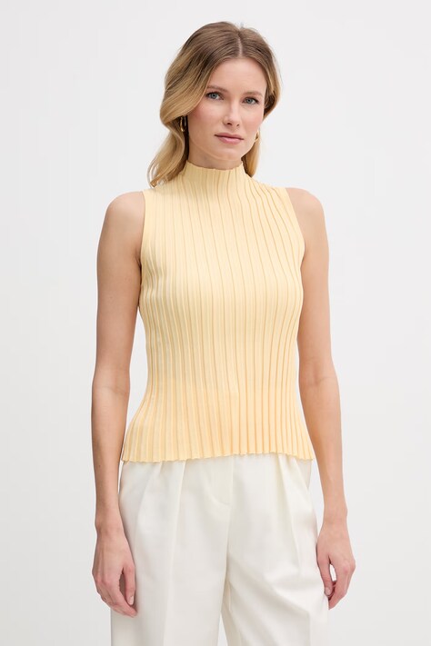 Weekend Max Mara top damski BAUTTA żółty 2615361022600