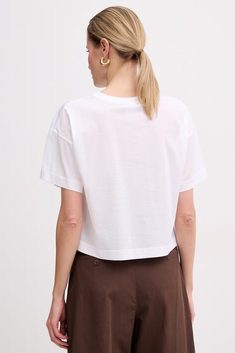 MM by Max Mara футболка жіноча бавовняна RADICE — фото 3