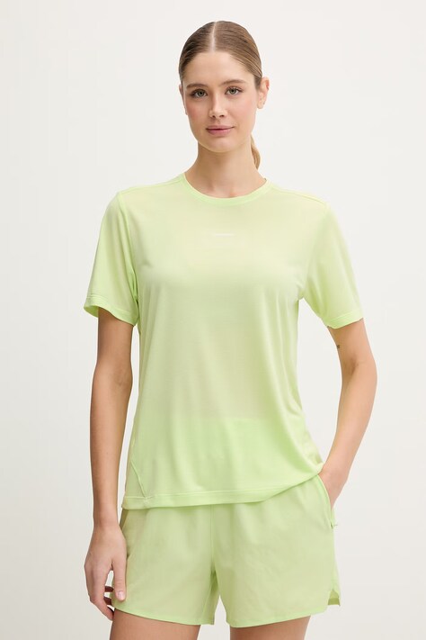 Salomon t-shirt treningowy SHKout damski kolor zielony LC2840800