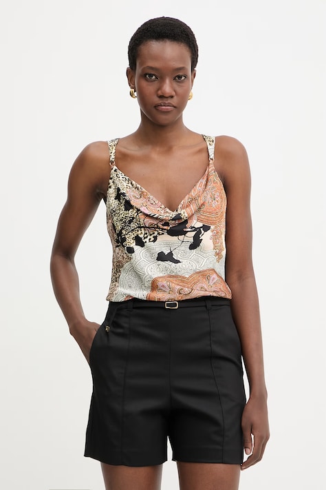 Marciano by Guess блузка на бретелях жіноча віскозна GWENDA коричнева G6GH33 W2462