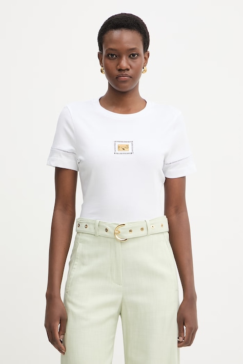 Marciano by Guess t-shirt damski bawełniany MINA biały G6GI02 K3182