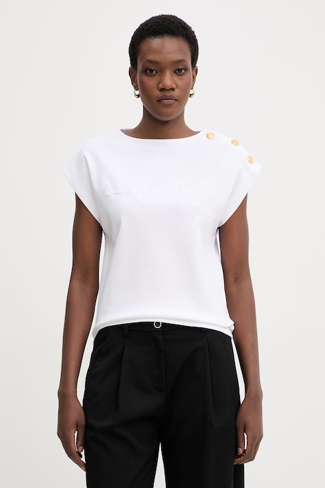 Marciano by Guess tričko dámské bavlněné LYRIS bílé G6GI04 K3505