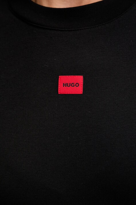 HUGO t-shirt damski kolor czarny 50556807
