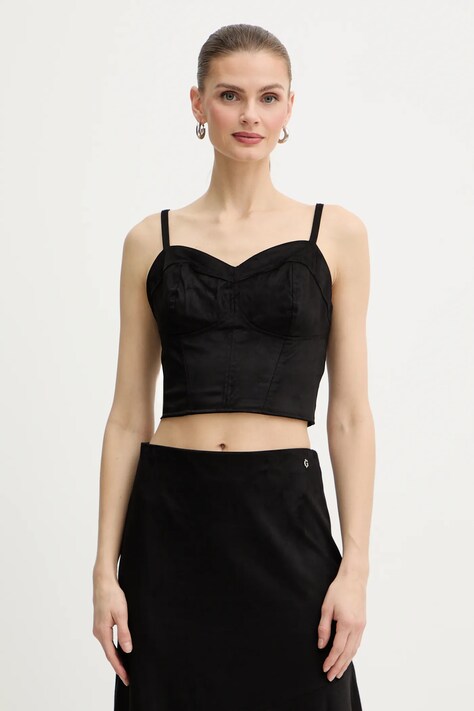 Top Guess NUNZIA čierna farba, W6RH03 WJ472