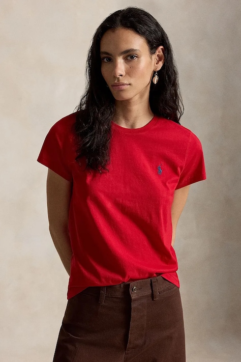 Polo Ralph Lauren cotton t-shirt red color 211B14605