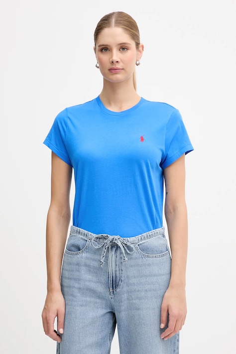 Polo Ralph Lauren cotton t-shirt blue color 211B14605