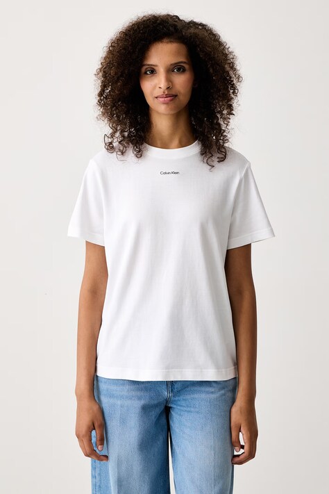 Calvin Klein T-shirt női pamut fehér LV147C857G