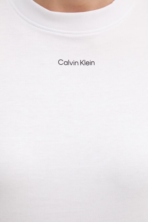 Calvin Klein t-shirt bawełniany damski kolor biały LV147C857G