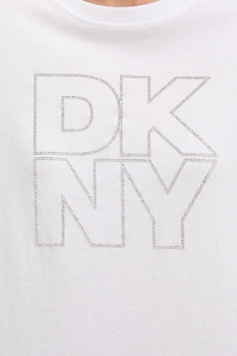 Бавовняна футболка Dkny — фото 5