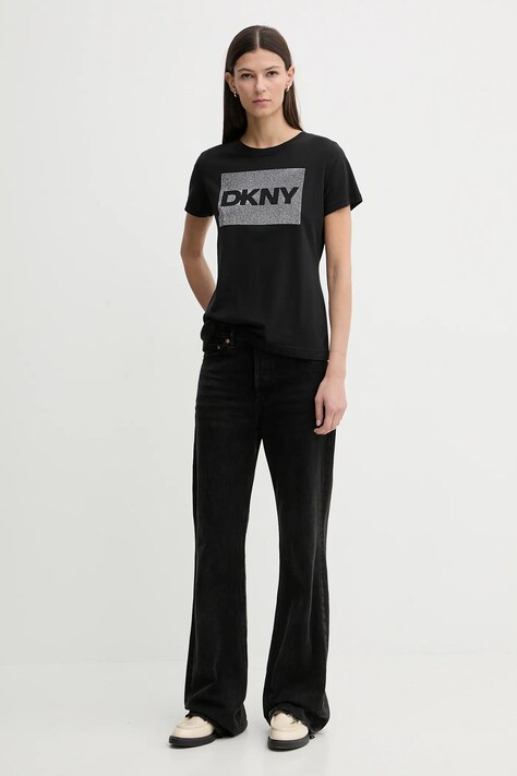 Футболка Dkny — SS26-TSD07Z, чорний — фото 2