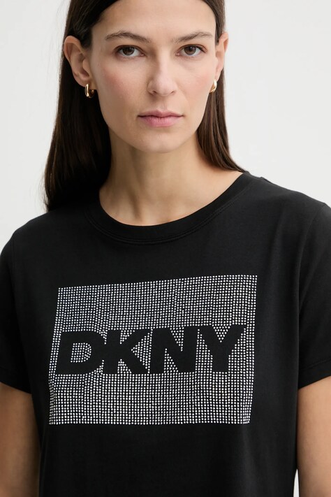 Футболка Dkny — SS26-TSD07Z, чорний — фото 4