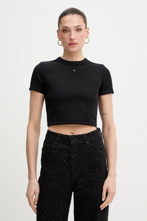 Armani Exchange t-shirt damski kolor czarny XW001833 AF18852