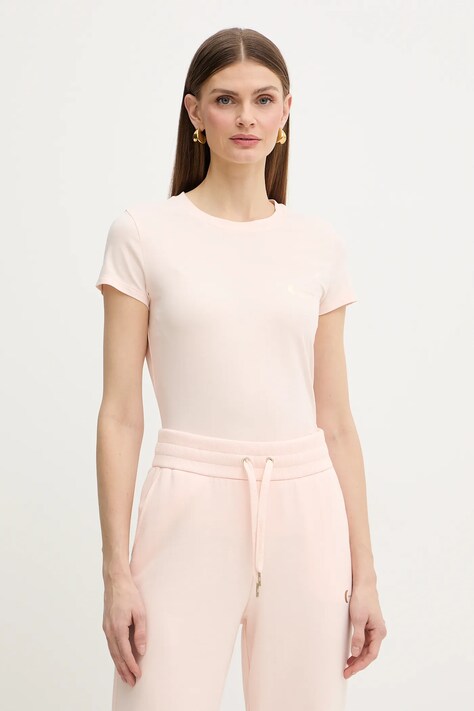 Tričko Armani Exchange dámske, béžová farba, XW001849 AF16294