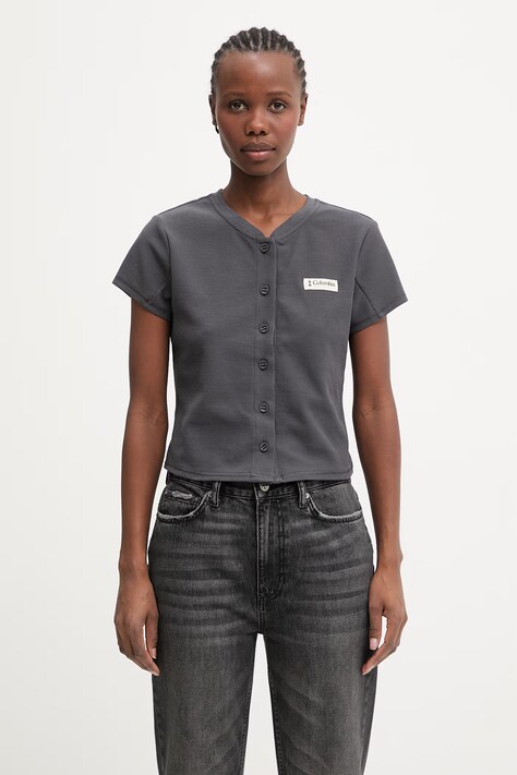 Columbia Acker Rock koszula damska szara gładka 2157051