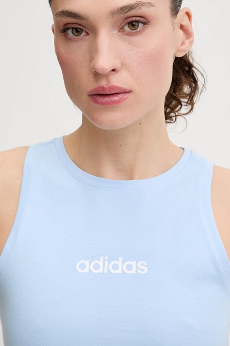 Топ adidas — SS26-TSD0AM, блакитний — фото 4