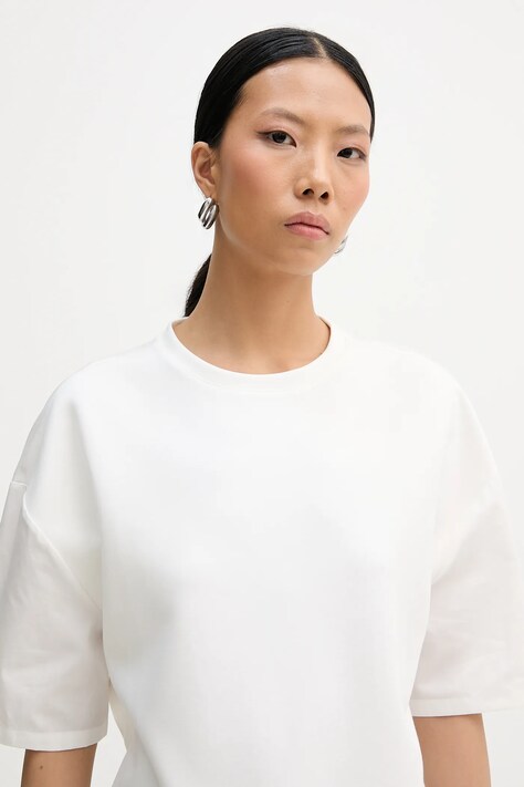 Футболка Patrizia Pepe — SS26-TSD0D0, білий — фото 4