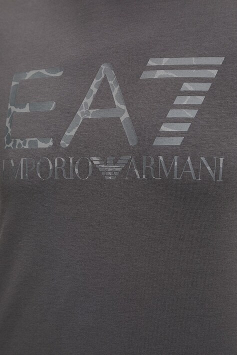 Футболка EA7 Emporio Armani — SS26-TSD0DB, сірий — фото 5