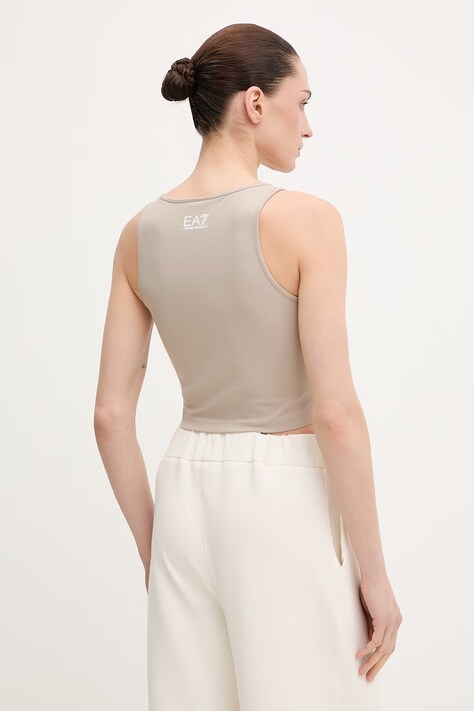 Топ EA7 Emporio Armani — SS26-TSD0DM, бежевий — фото 3