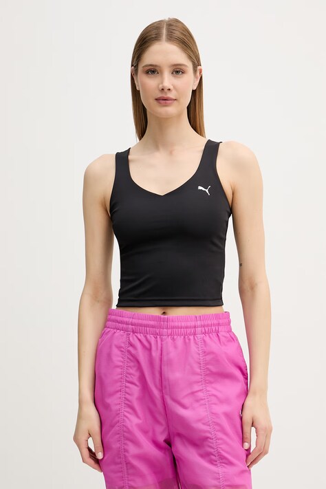 Puma top damski Strong Tank czarny 528495