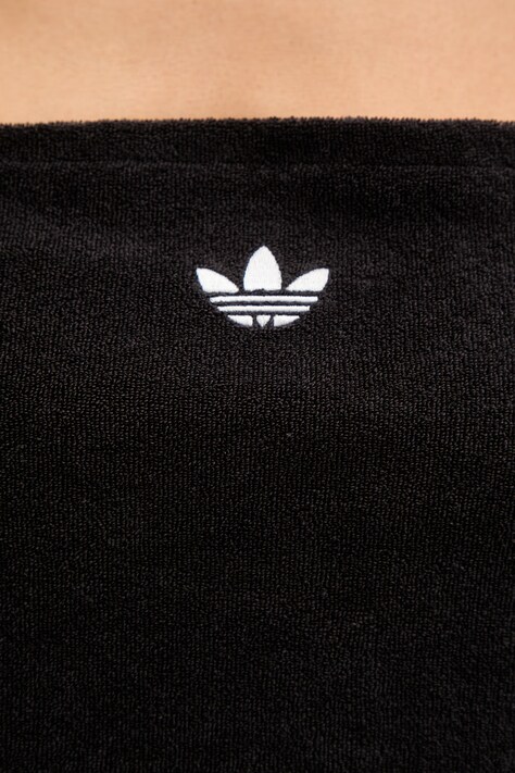 adidas Originals кроп-топ жіночий з бавовною — SS26-TSD0HR, чорний — фото 5