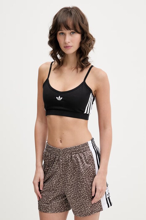 Top adidas Originals χρώμα: μαύρο, KD7968