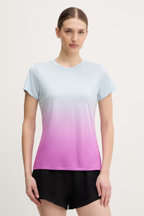 Puma t-shirt treningowy Poly graphic HYROX damski kolor niebieski 528508