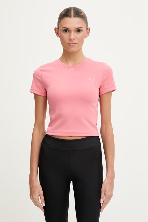 Puma t-shirt treningowy damski Puma Strong różowy 528494