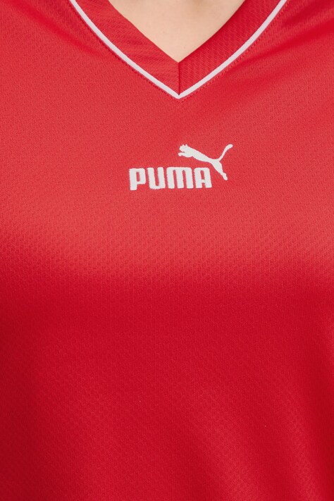 Puma футболка жіноча FUTURE PUMA ARCHIVE — SS26-TSD0JT, червоний — фото 5