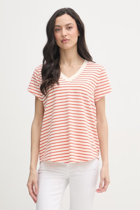 Mos Mosh t-shirt Kala damski kolor pomarańczowy 178690