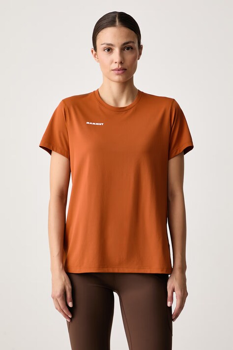 Mammut T-shirt damski Selun pomarańczowy 1017-07660