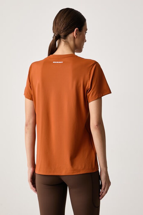 Mammut T-shirt damski Selun pomarańczowy 1017-07660