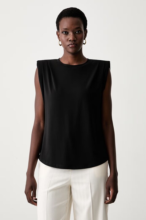 MICHAEL Michael Kors T-shirt damski czarny MR6531FH6J