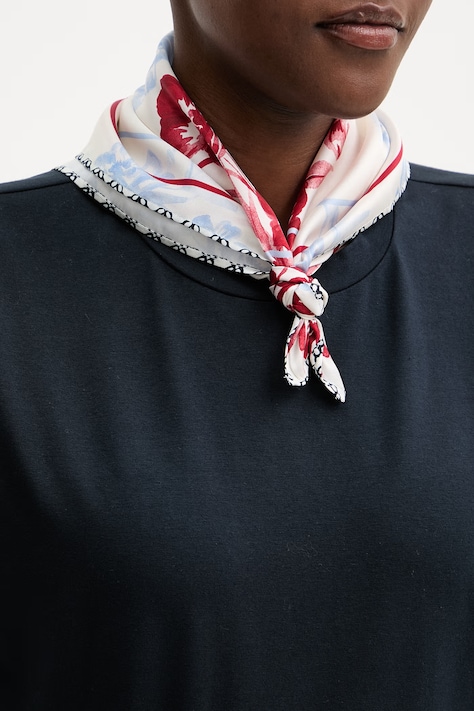 Marella tricou pentru femei, din bumbac cu elastan Emme by Marella bleumarin 2615971041200