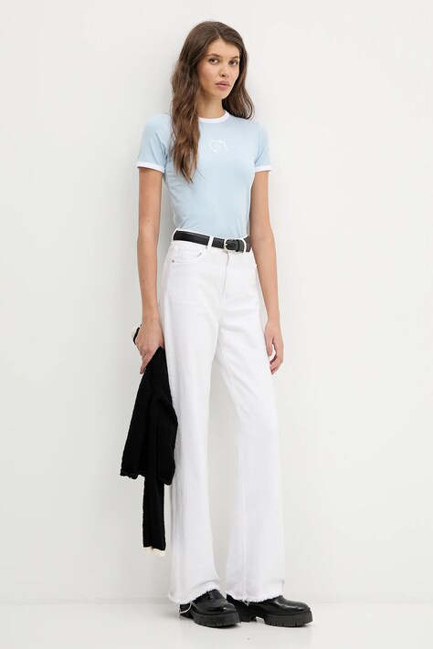 Футболка Guess Jeans — SS26-TSD0O4, блакитний — фото 2
