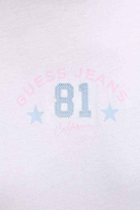 Бавовняна футболка Guess Jeans — фото 5