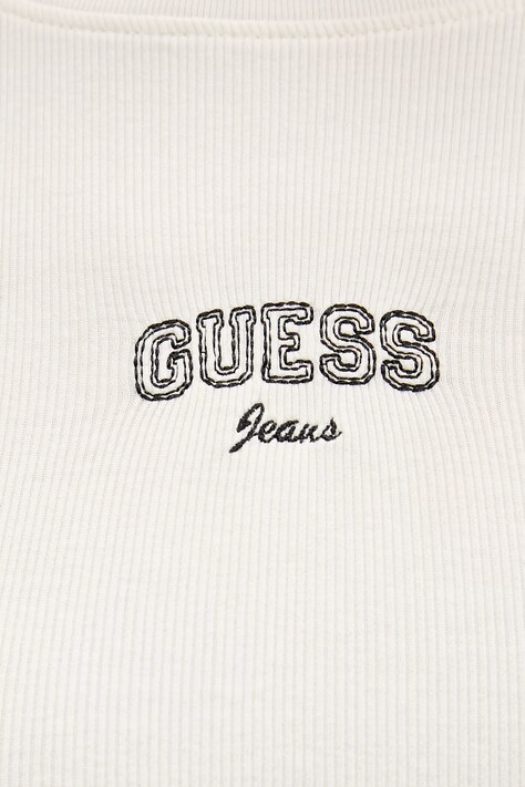 Футболка Guess Jeans — SS26-TSD0OA, бежевий — фото 5