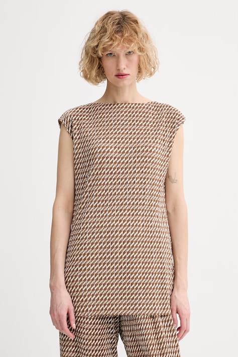 Calvin Klein bluza za žene smeđa LV044F255G