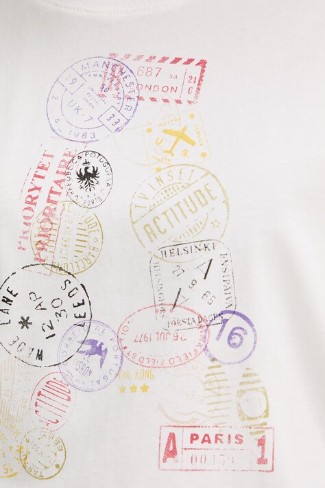 Twinset t-shirt damski bawełniany biały 261AT2150