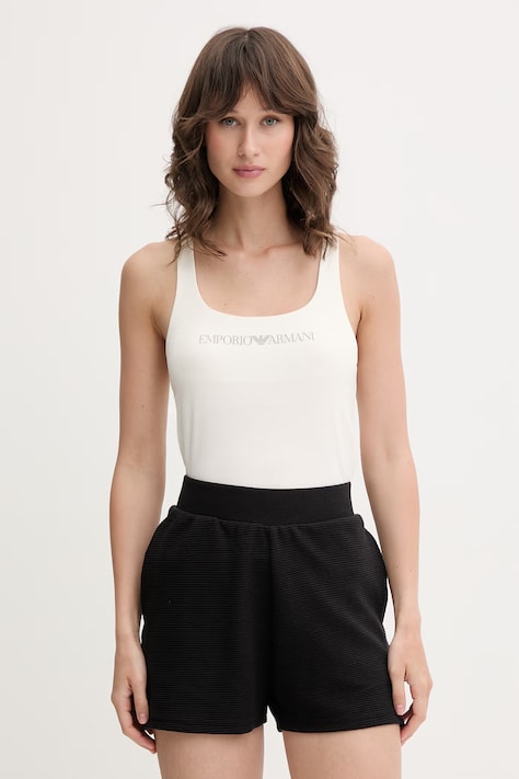 Emporio Armani Underwear top loungewear pentru femei bej EW002903 AF19026