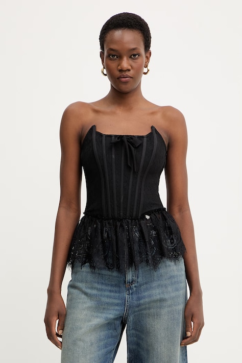 Μπλουζάκι Aniye By χρώμα: μαύρο, 185114