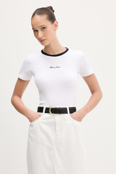 Guess Jeans dámské bílé W6GPA9 KF641