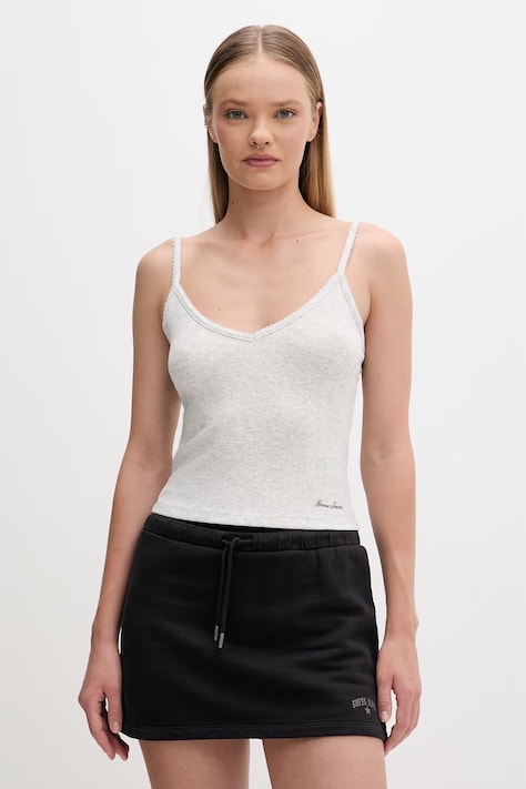 Guess Jeans top damski szary W6GPB5 KG372