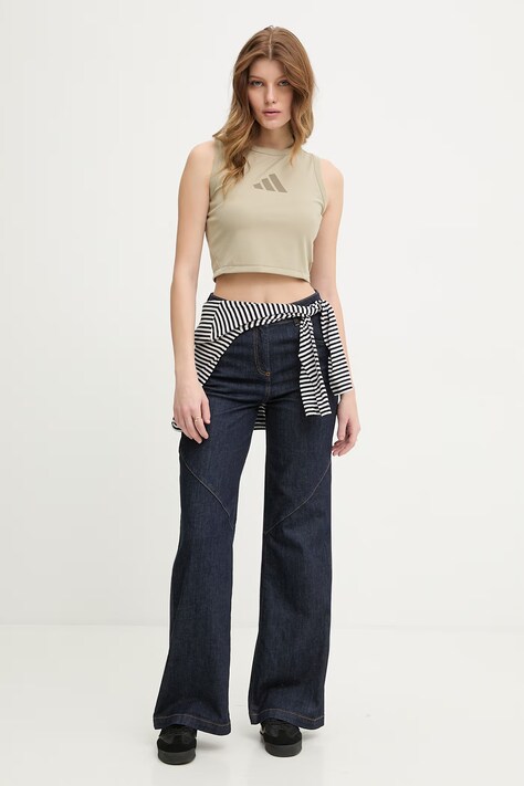 adidas top damski x Z.N.E zielony KC7763