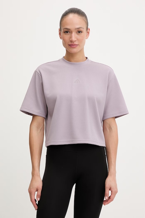 adidas Performance T-shirt treningowy damski Motion fioletowy KD2706