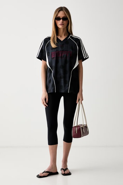 adidas Originals футболка жіноча — SS26-TSD0Z0, чорний — фото 2