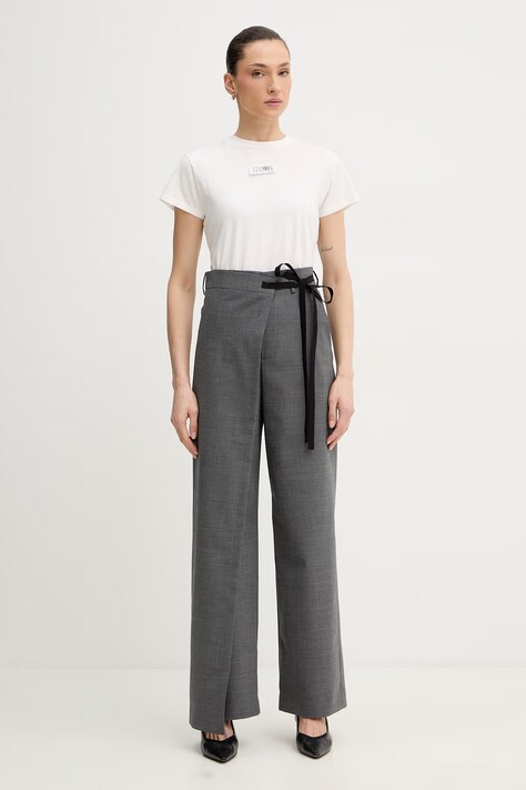 Бавовняна футболка MM6 Maison Margiela — фото 2