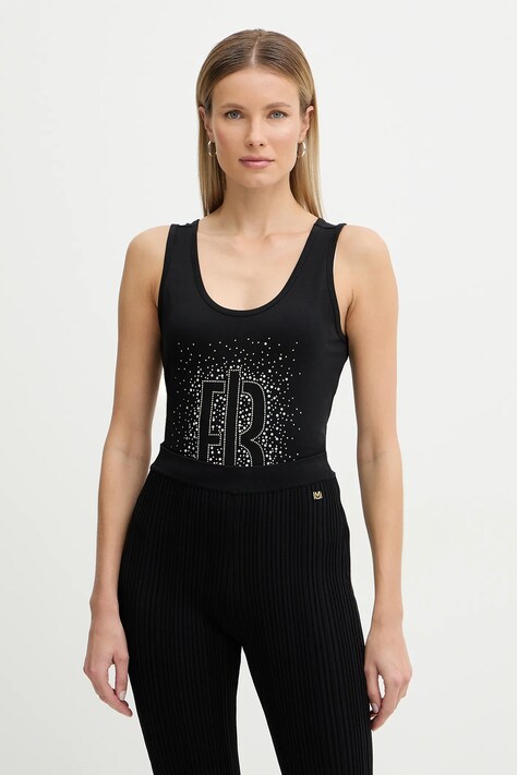 Fracomina top kolor czarny FP26ST2010J401N5