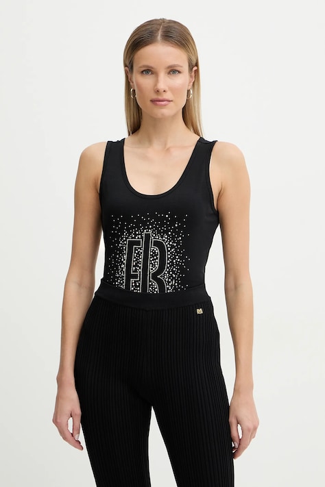 Fracomina top kolor czarny FP26ST2010J401N5